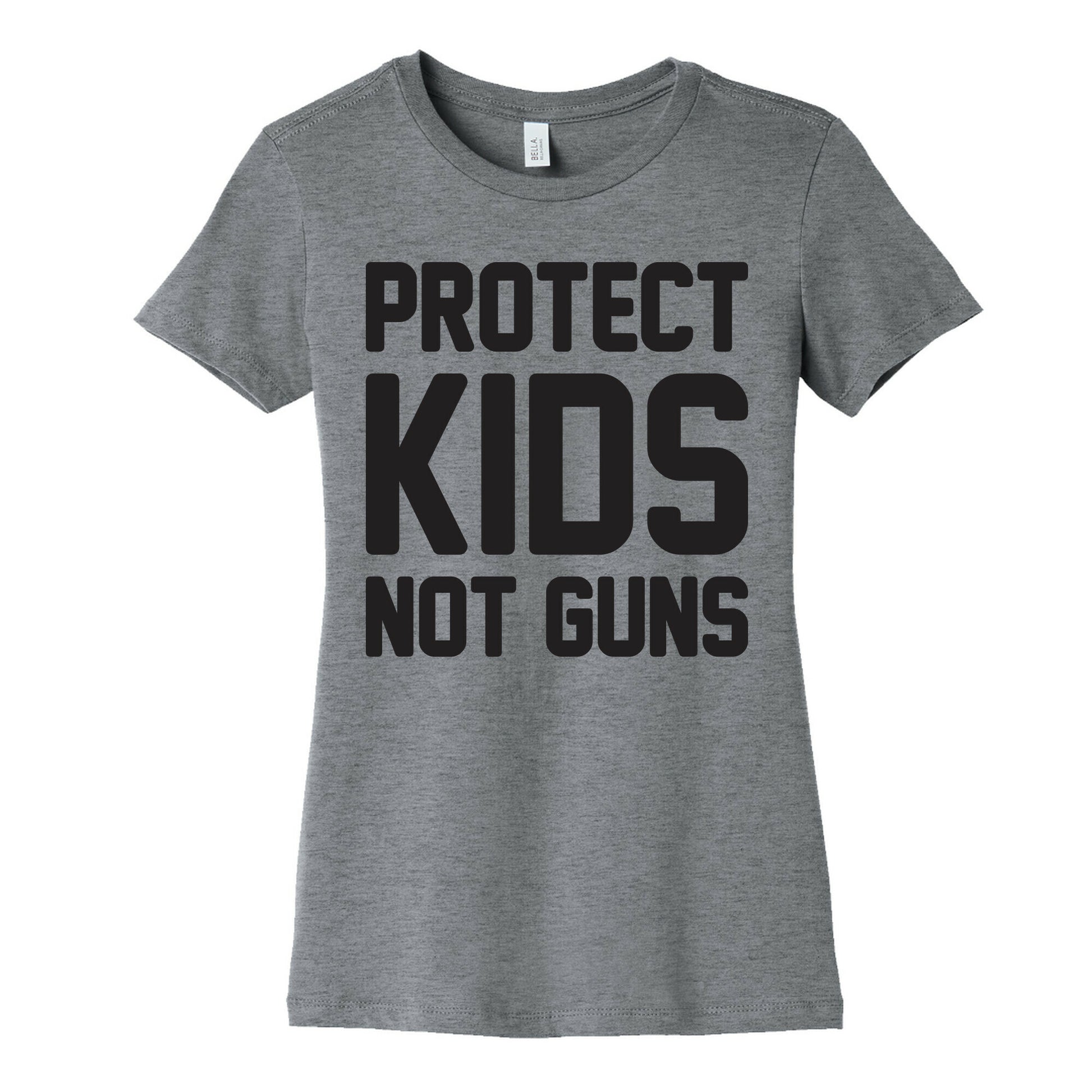 Protect Kids Not Guns Women's Cotton Tee