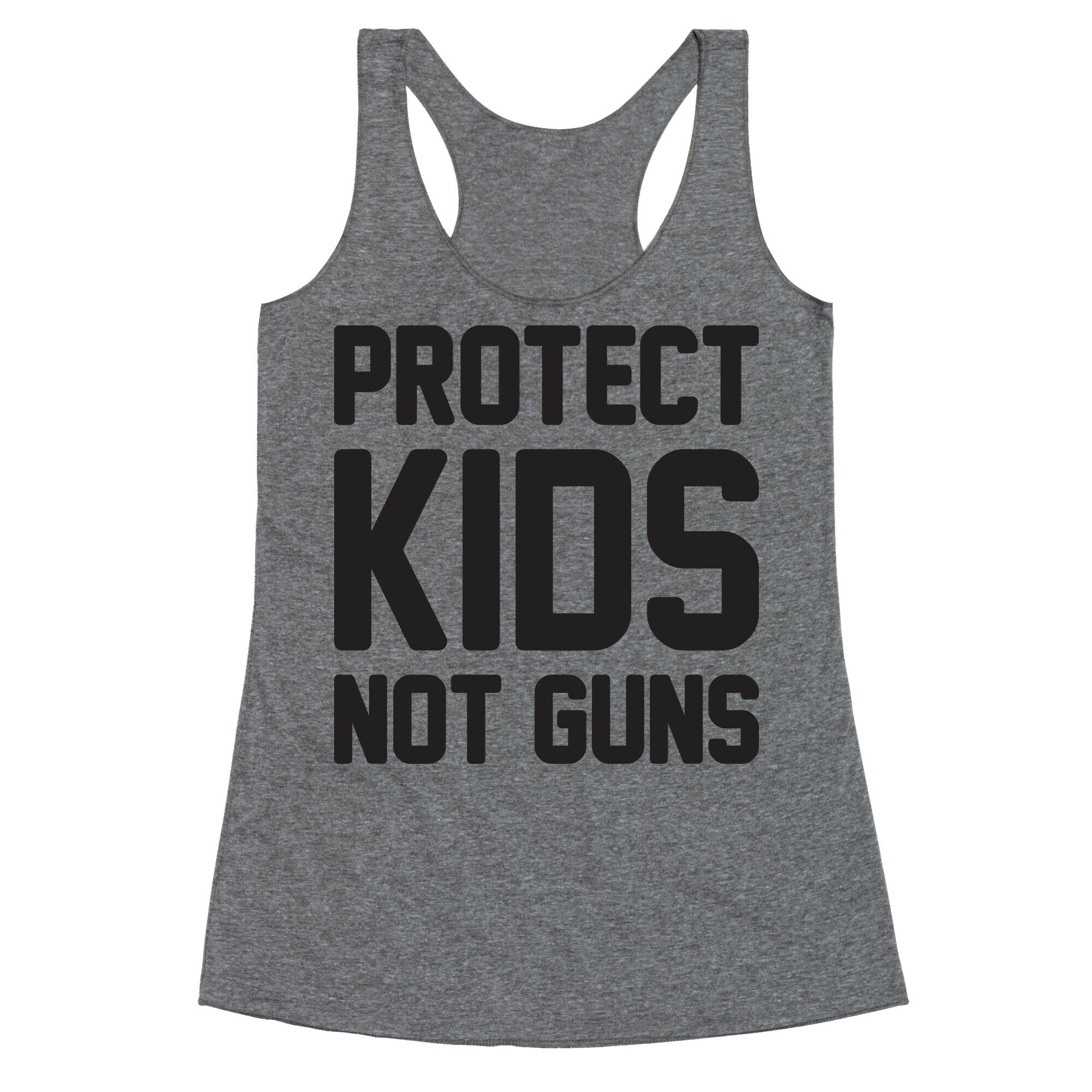 Protect Kids Not Guns Racerback Tank