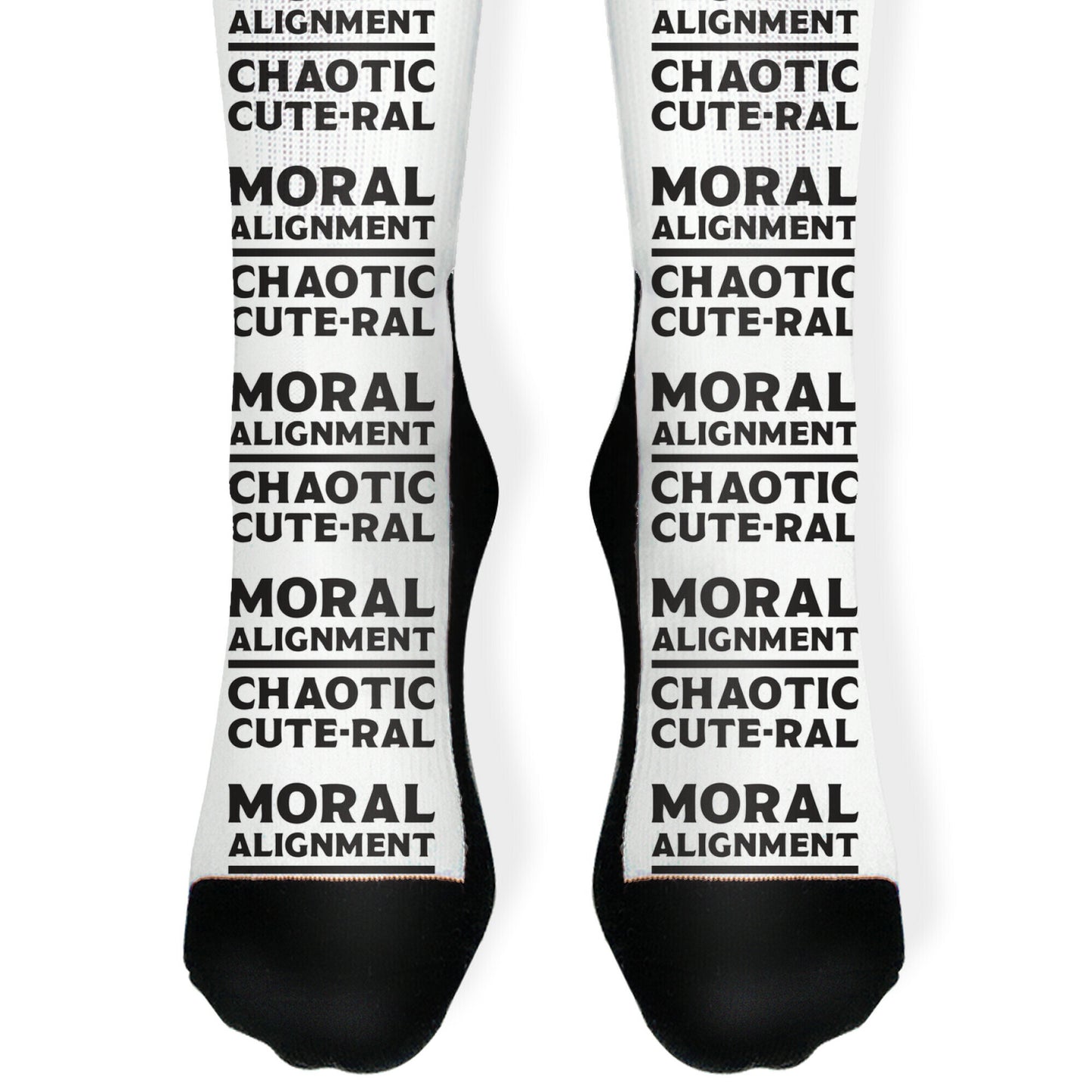 Moral Alignment Chaotic Cute-ral Socks