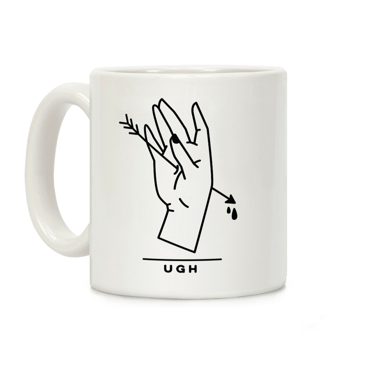 Ugh Coffee Mug