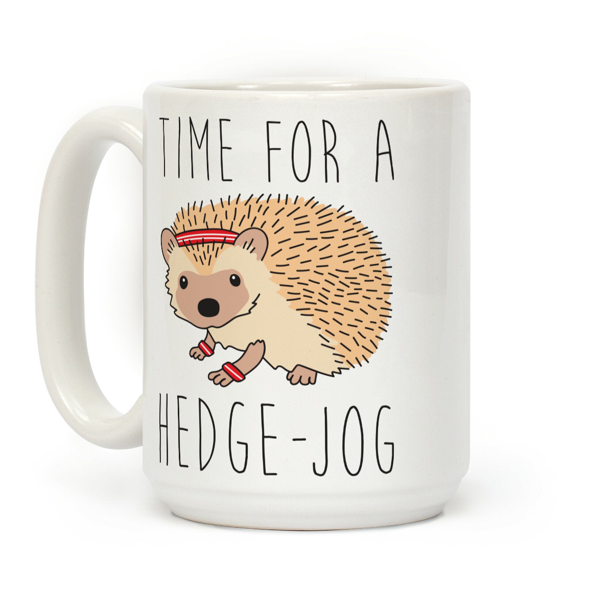 Time For A Hedge Jog Coffee Mug