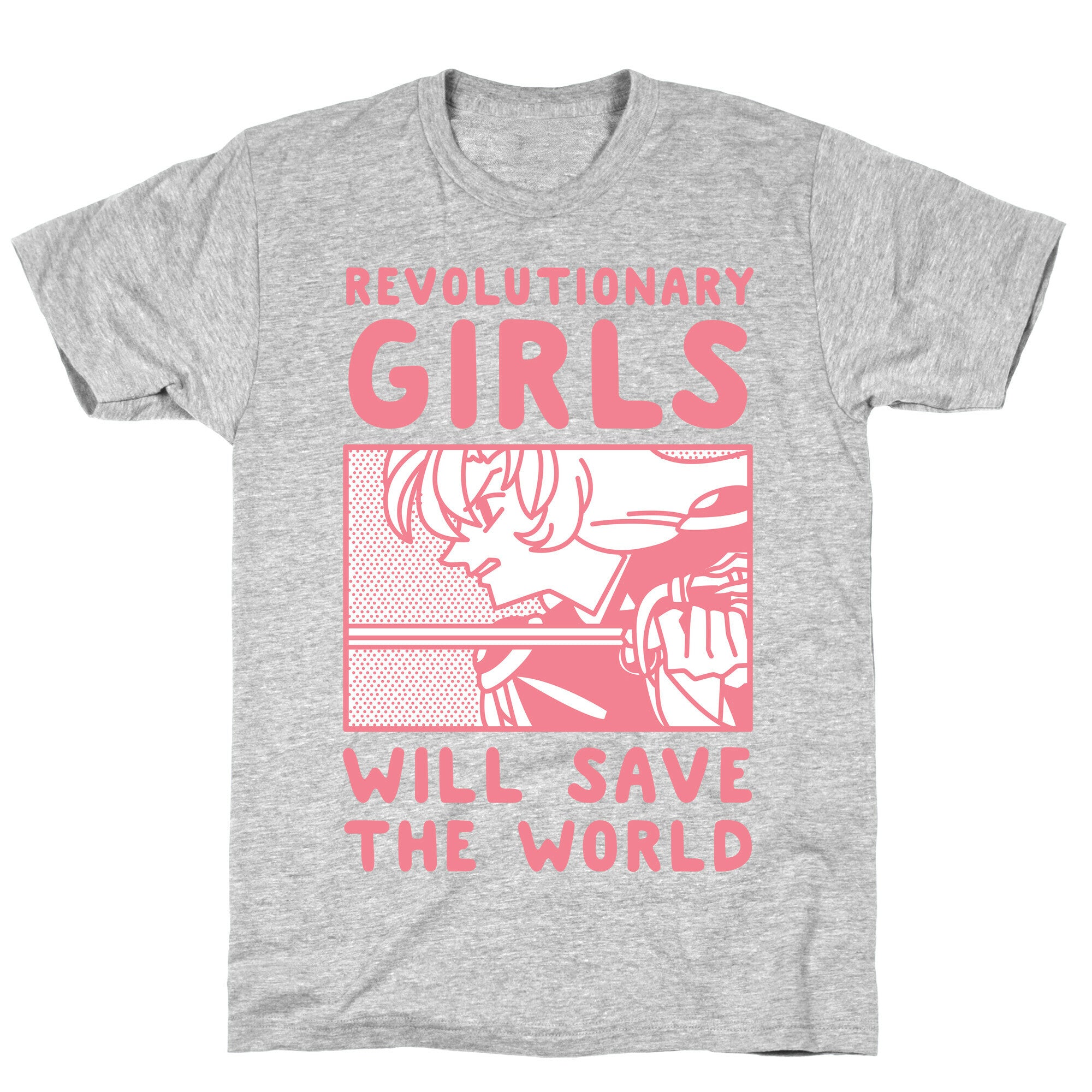 Revolutionary Girls Will Save The World T-Shirt