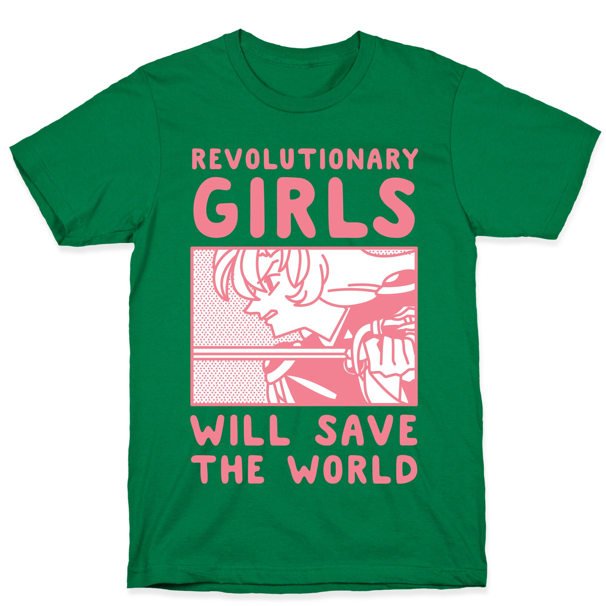 Revolutionary Girls Will Save The World T-Shirt