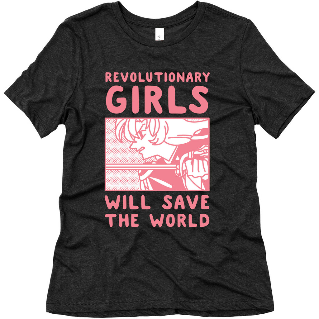 Revolutionary Girls Will Save The World Women's Triblend Tee
