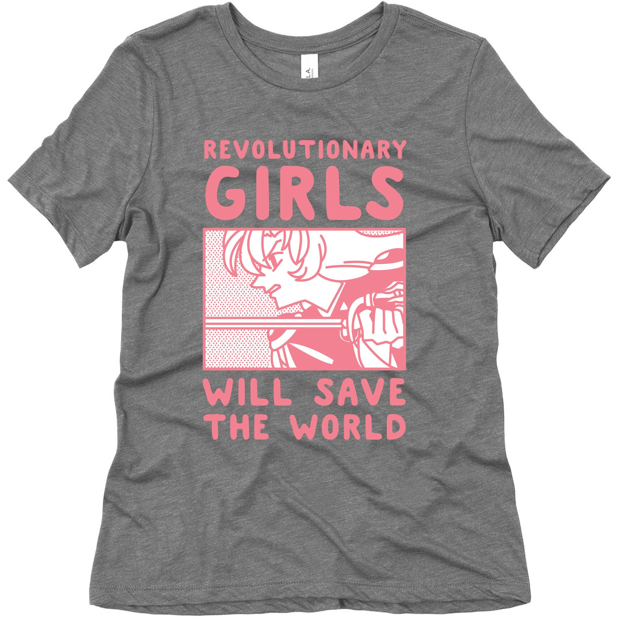 Revolutionary Girls Will Save The World Women's Triblend Tee