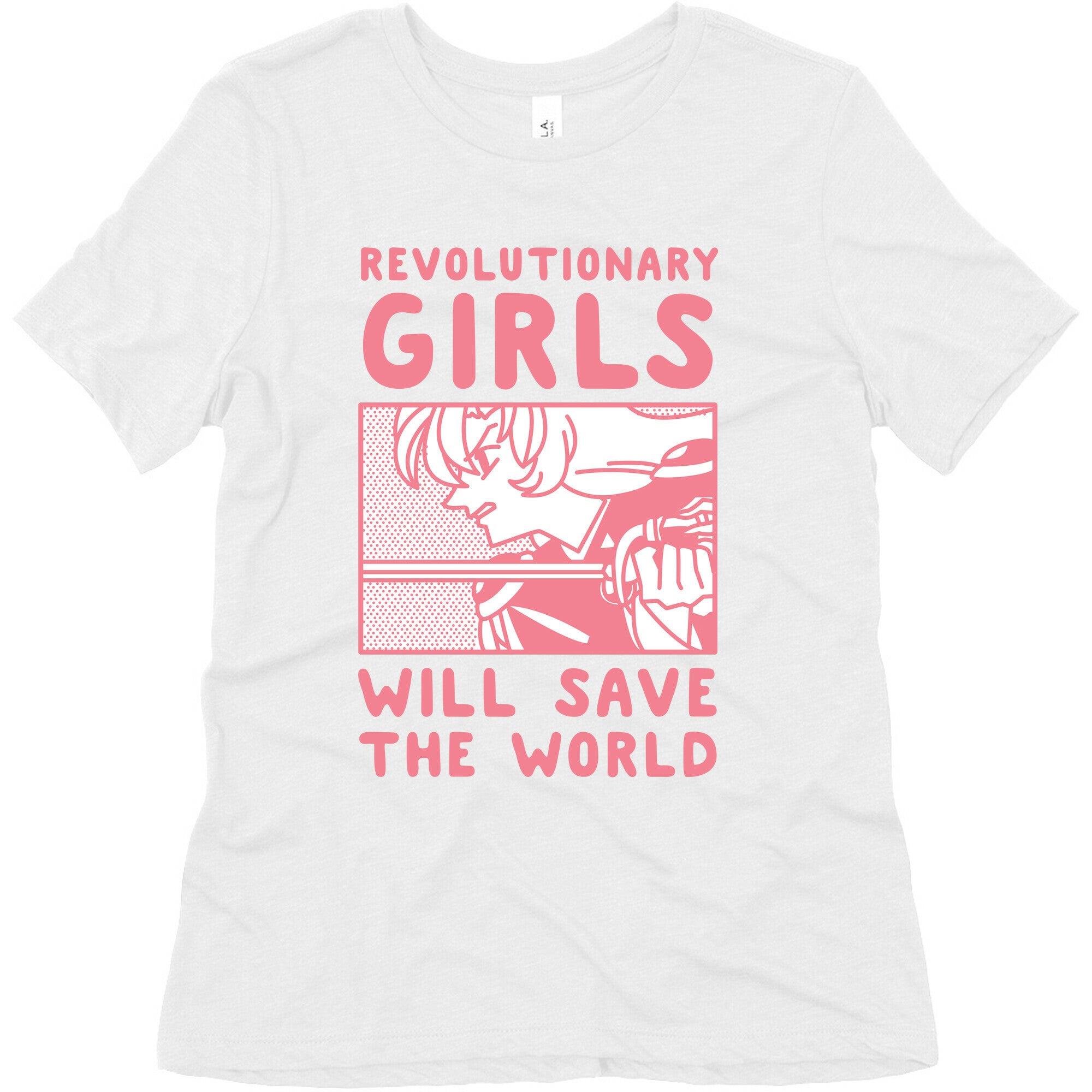Revolutionary Girls Will Save The World Women's Triblend Tee