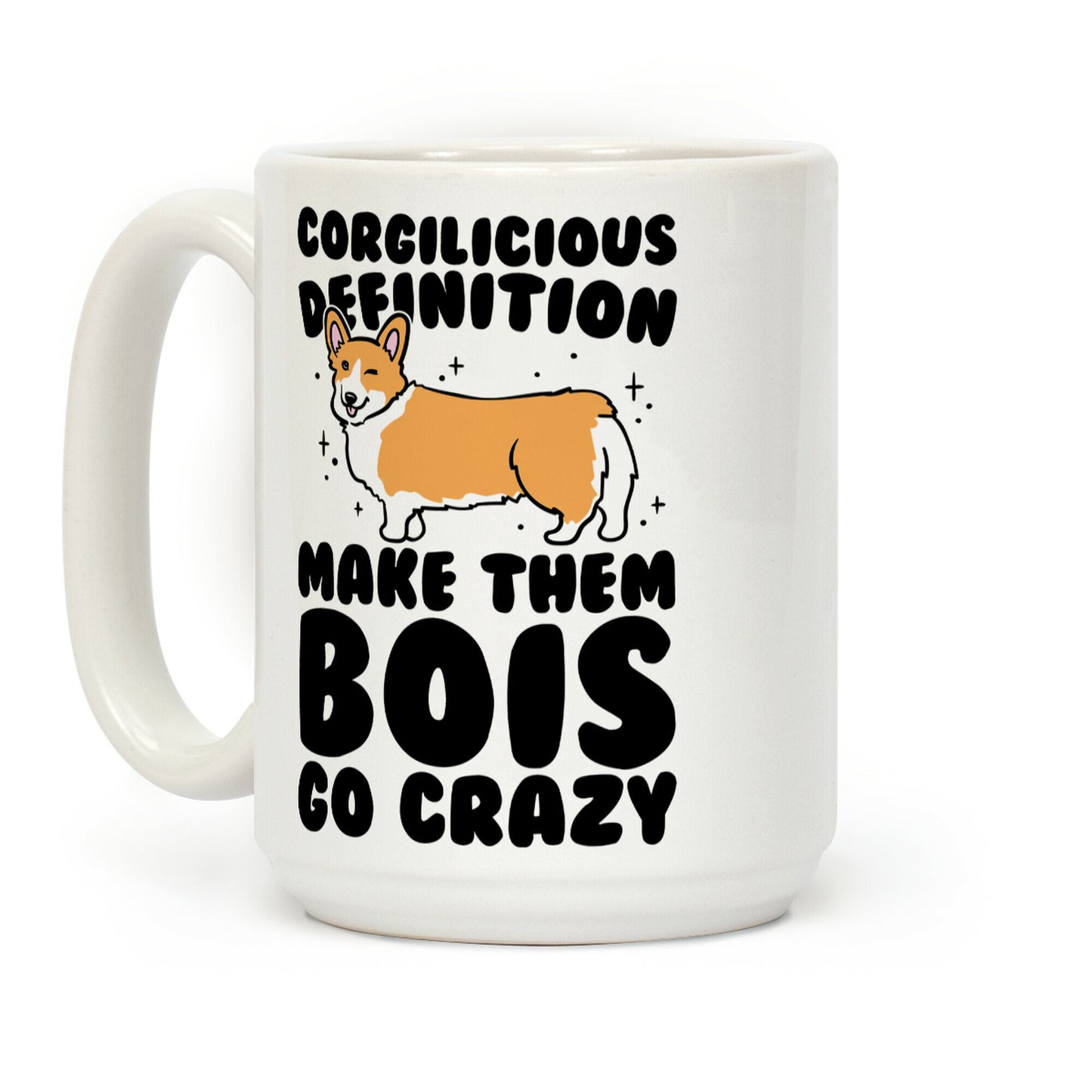 Corgilicious Parody Coffee Mug