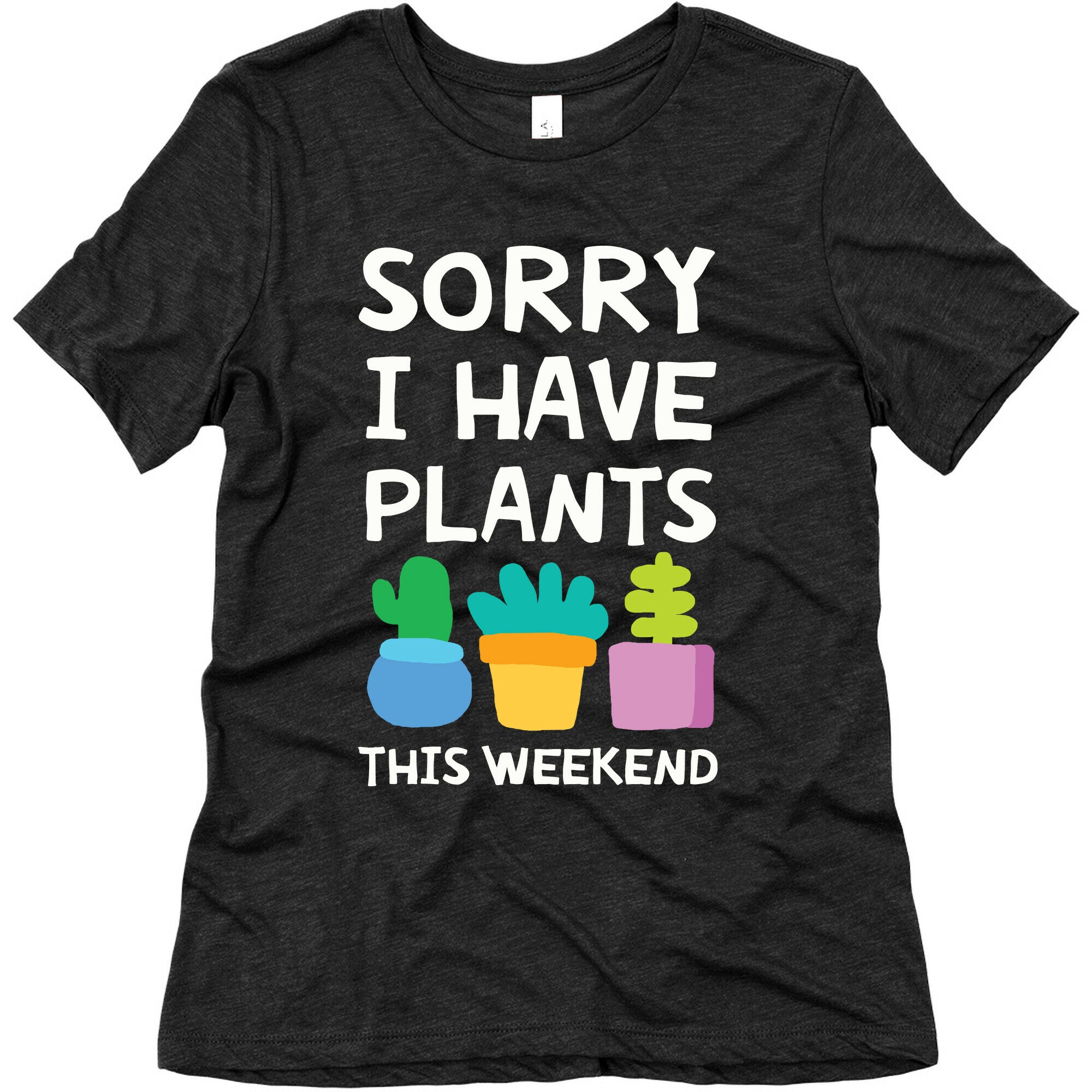 Sorry I Have Plants This Weekend Women's Triblend Tee