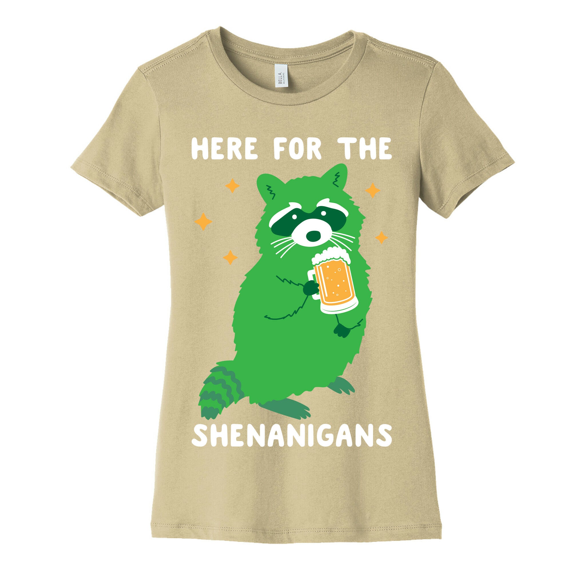 Here For The Shenanigans  Women's Cotton Tee