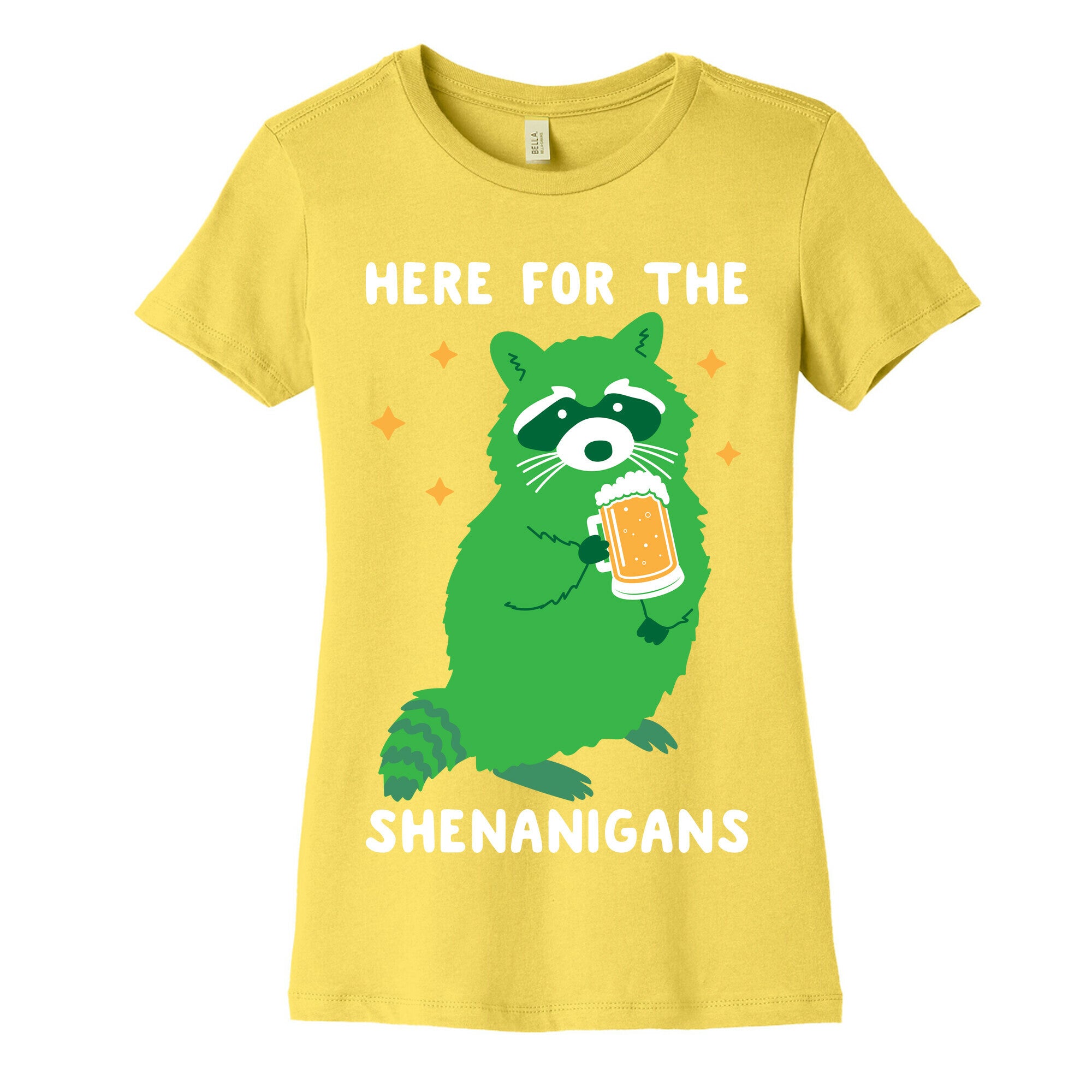 Here For The Shenanigans  Women's Cotton Tee