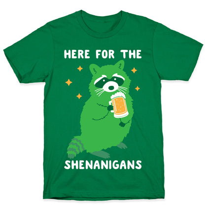 Here For The Shenanigans  T-Shirt