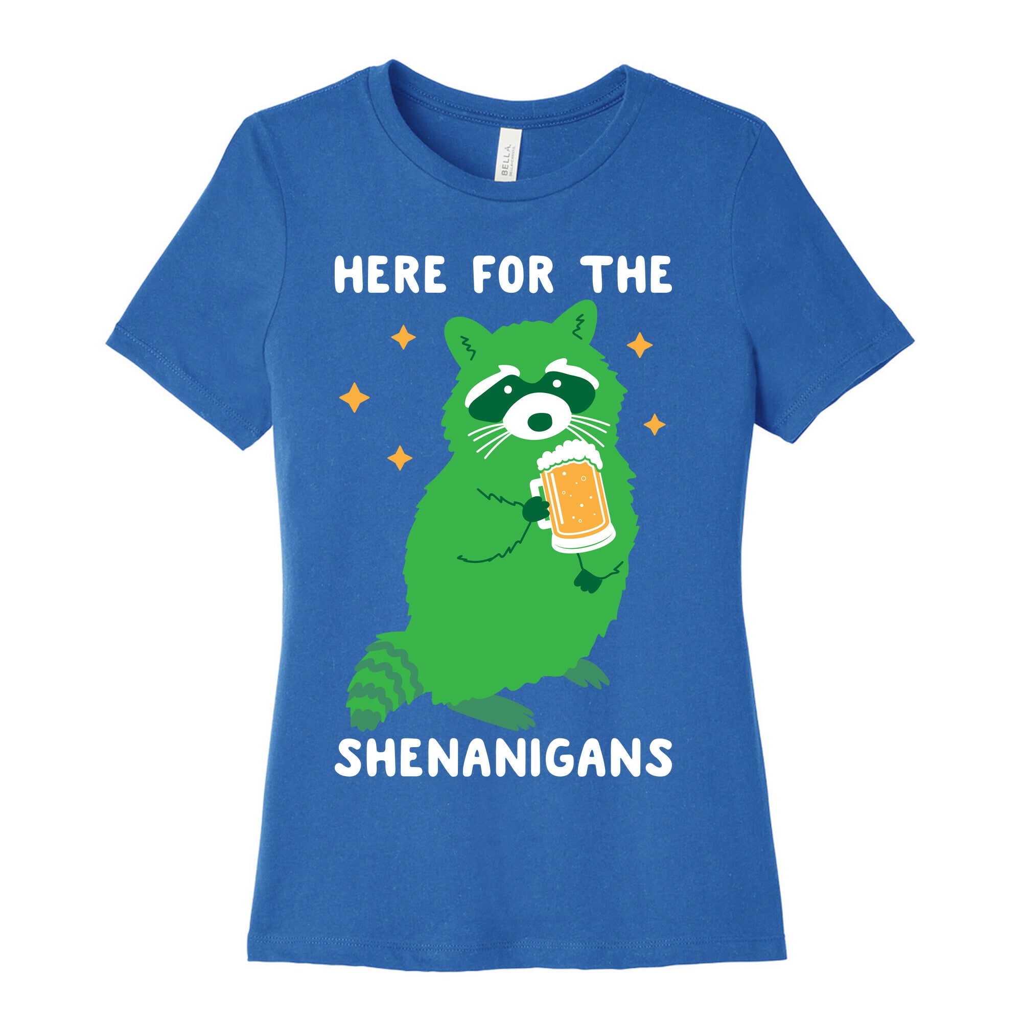 Here For The Shenanigans  Women's Cotton Tee