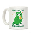 Here For The Shenanigans Coffee Mug