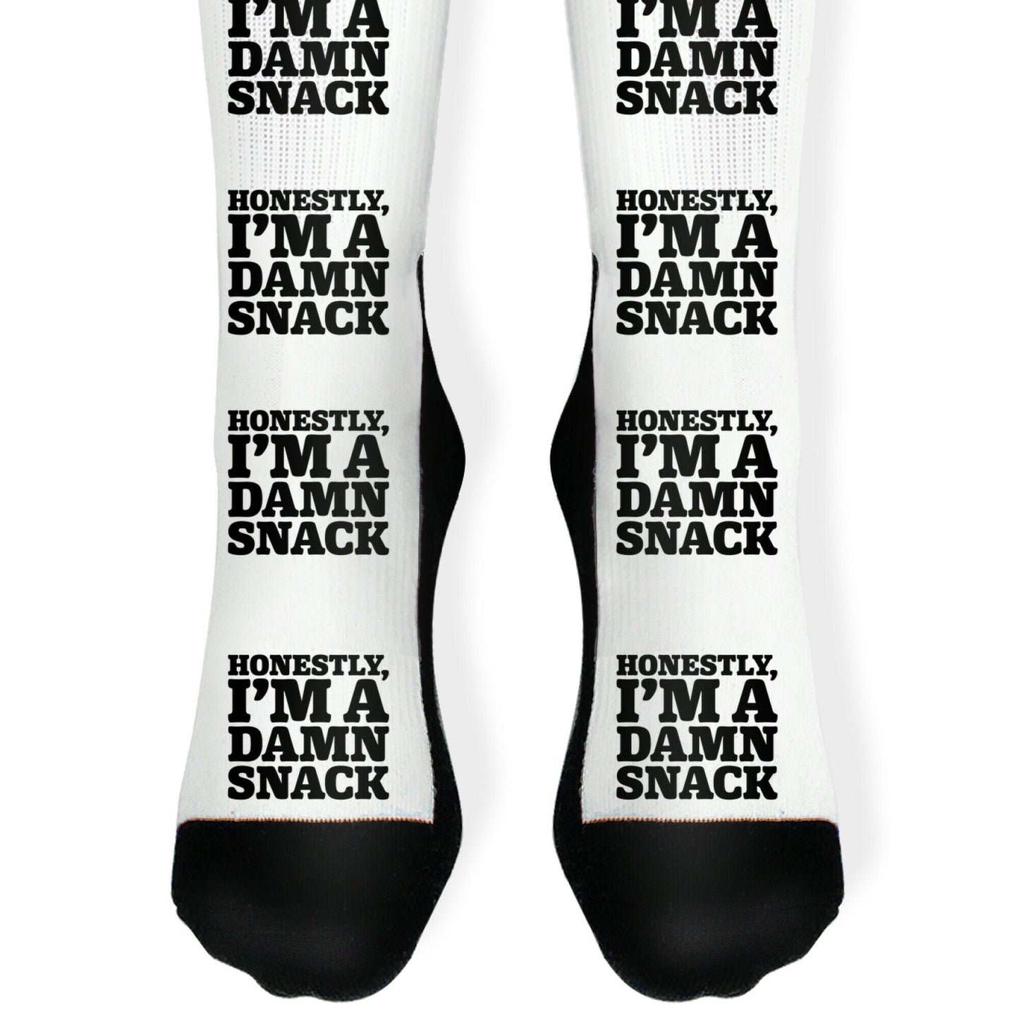 Honestly I'm A Damn Snack Socks