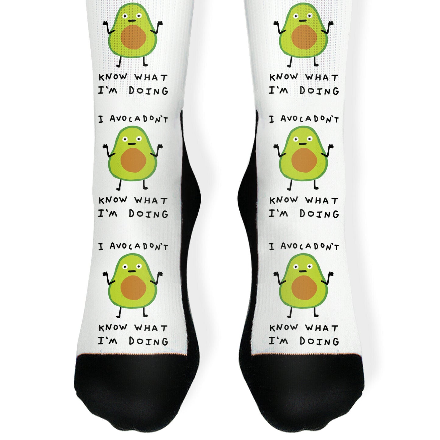 I Avocadon't Know What I'm Doing Socks