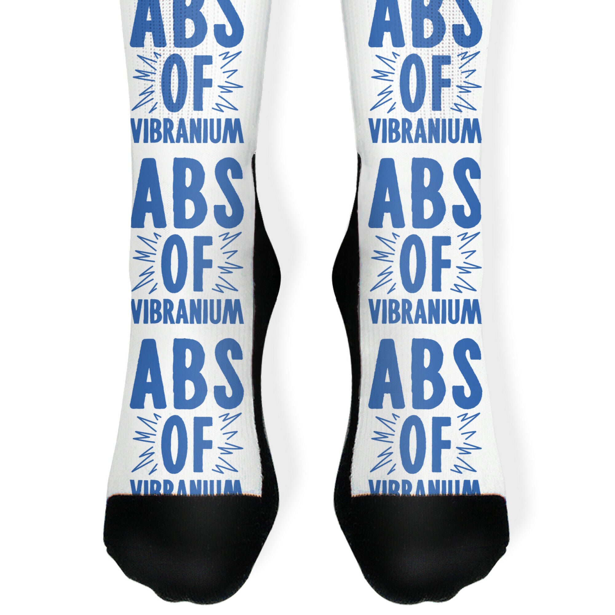 Abs Of Vibranium Parody Socks