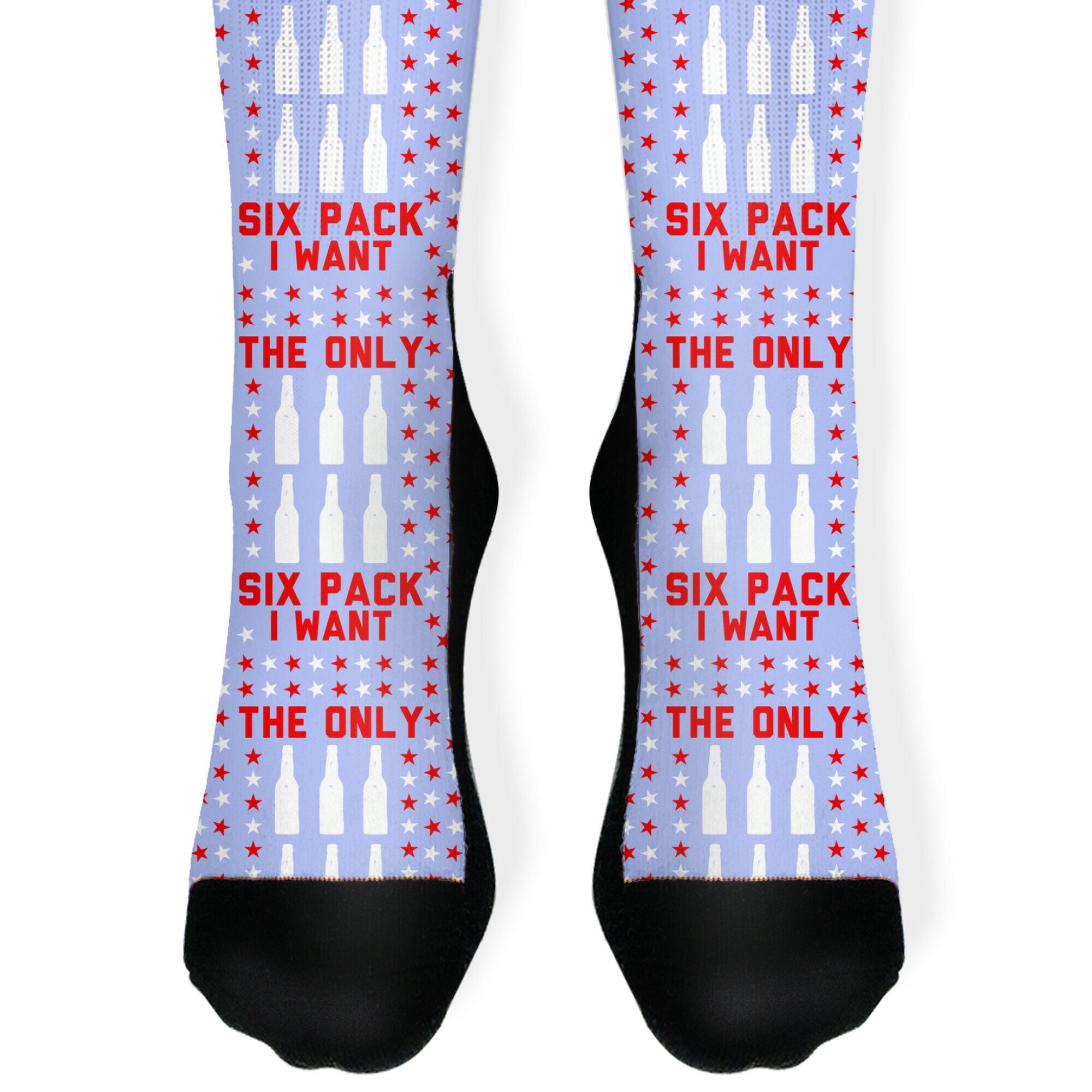 The Only Six Pack I Want Beer Socks