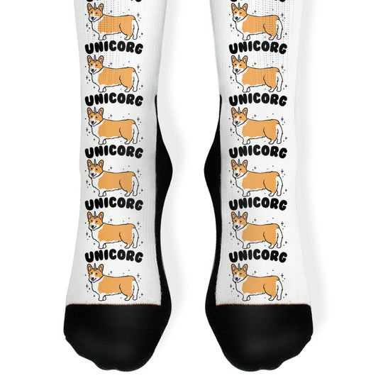 Unicorg Parody Socks