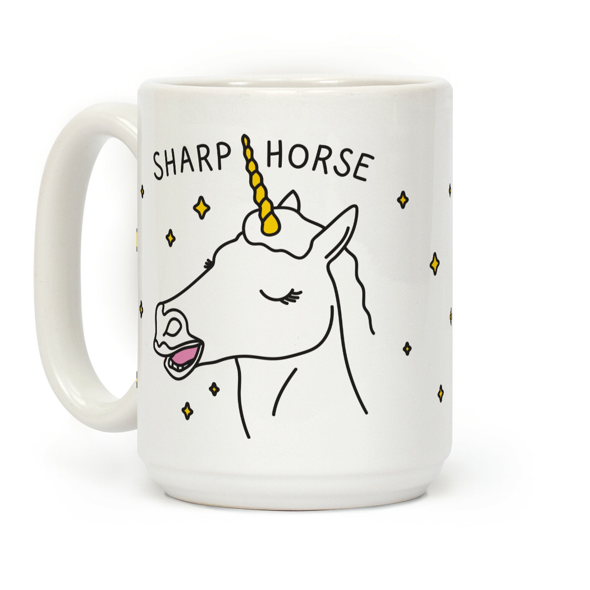 Sharp Horse Coffee Mug