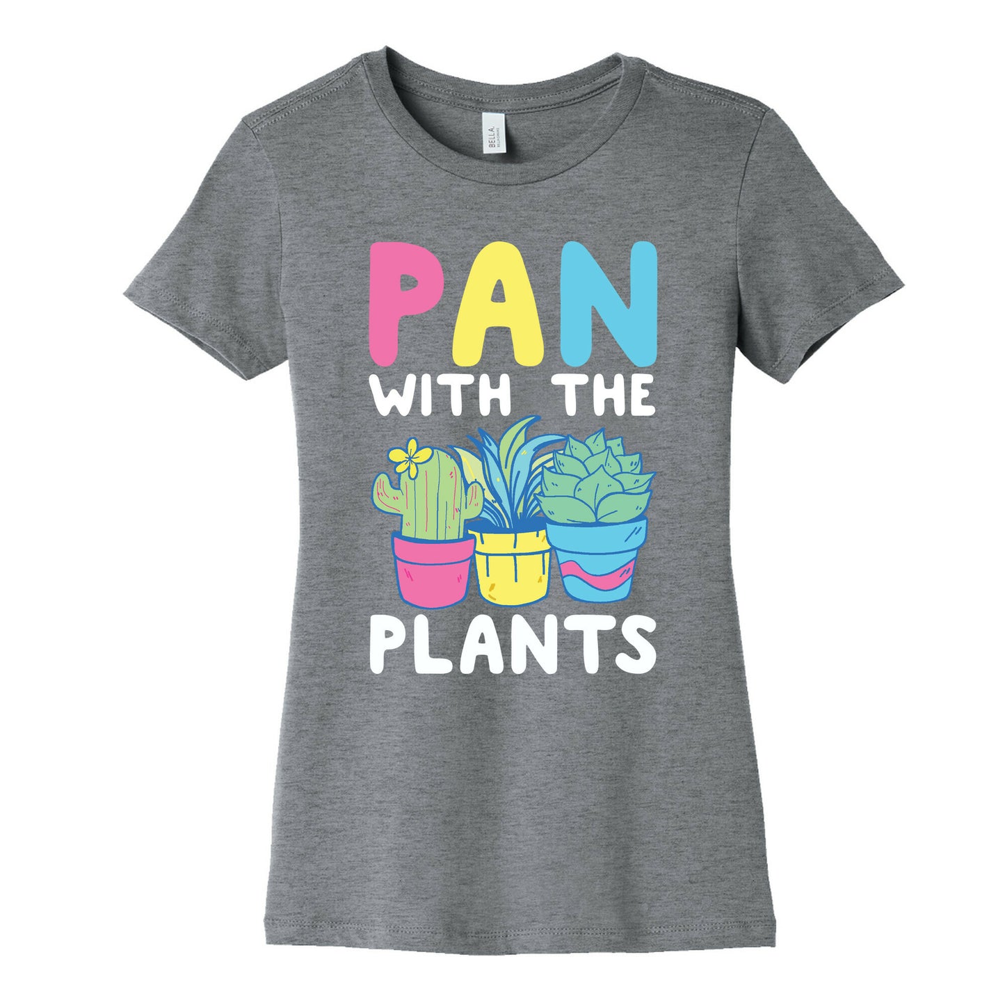 Pan with the Plants Women's Cotton Tee