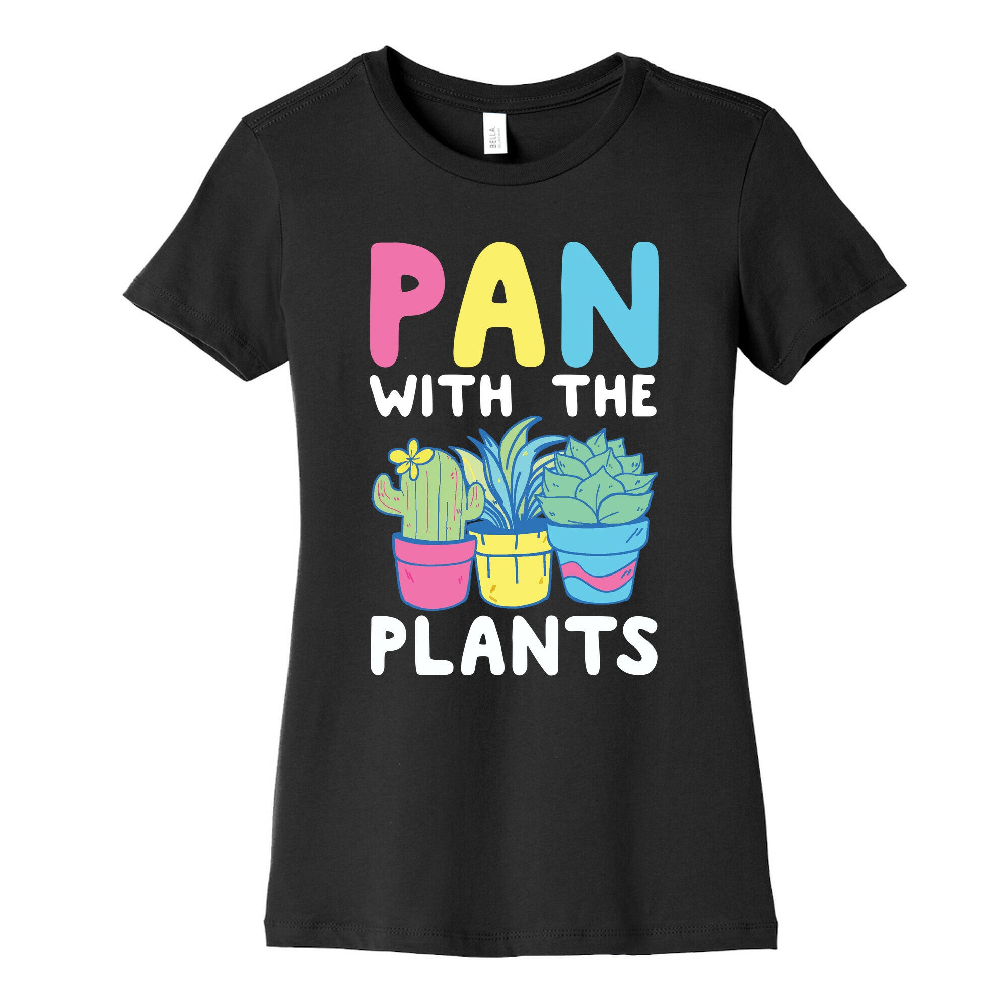 Pan with the Plants Women's Cotton Tee