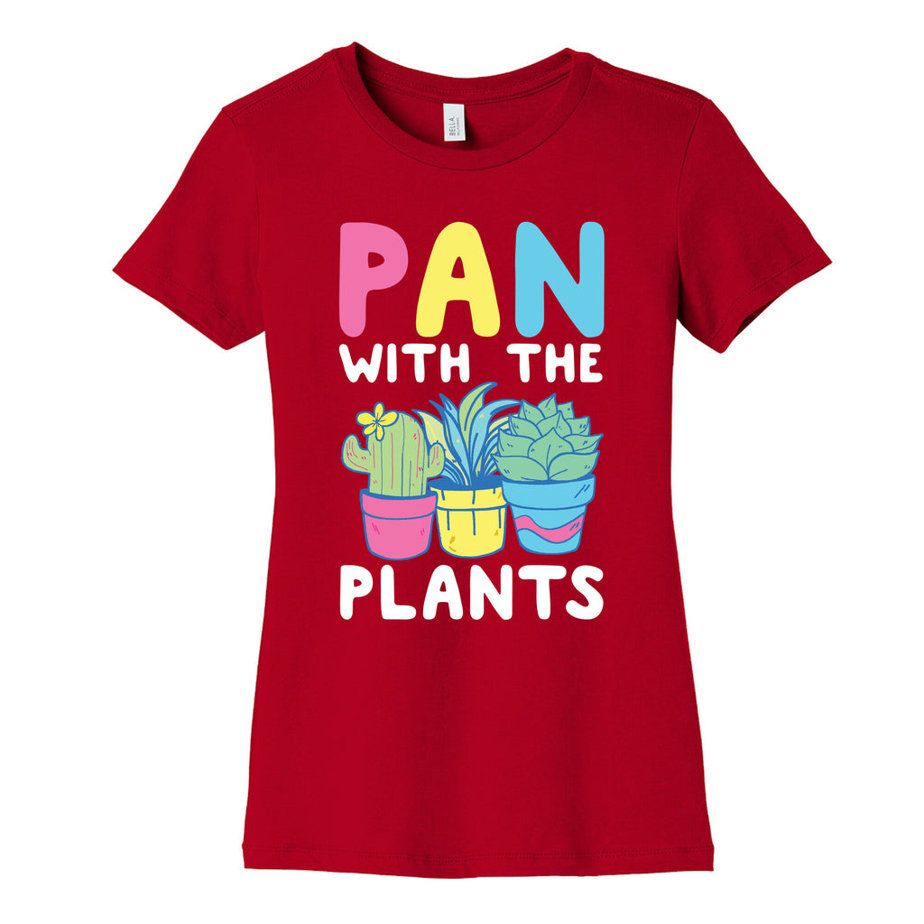 Pan with the Plants Women's Cotton Tee
