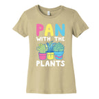 Pan with the Plants Women's Cotton Tee