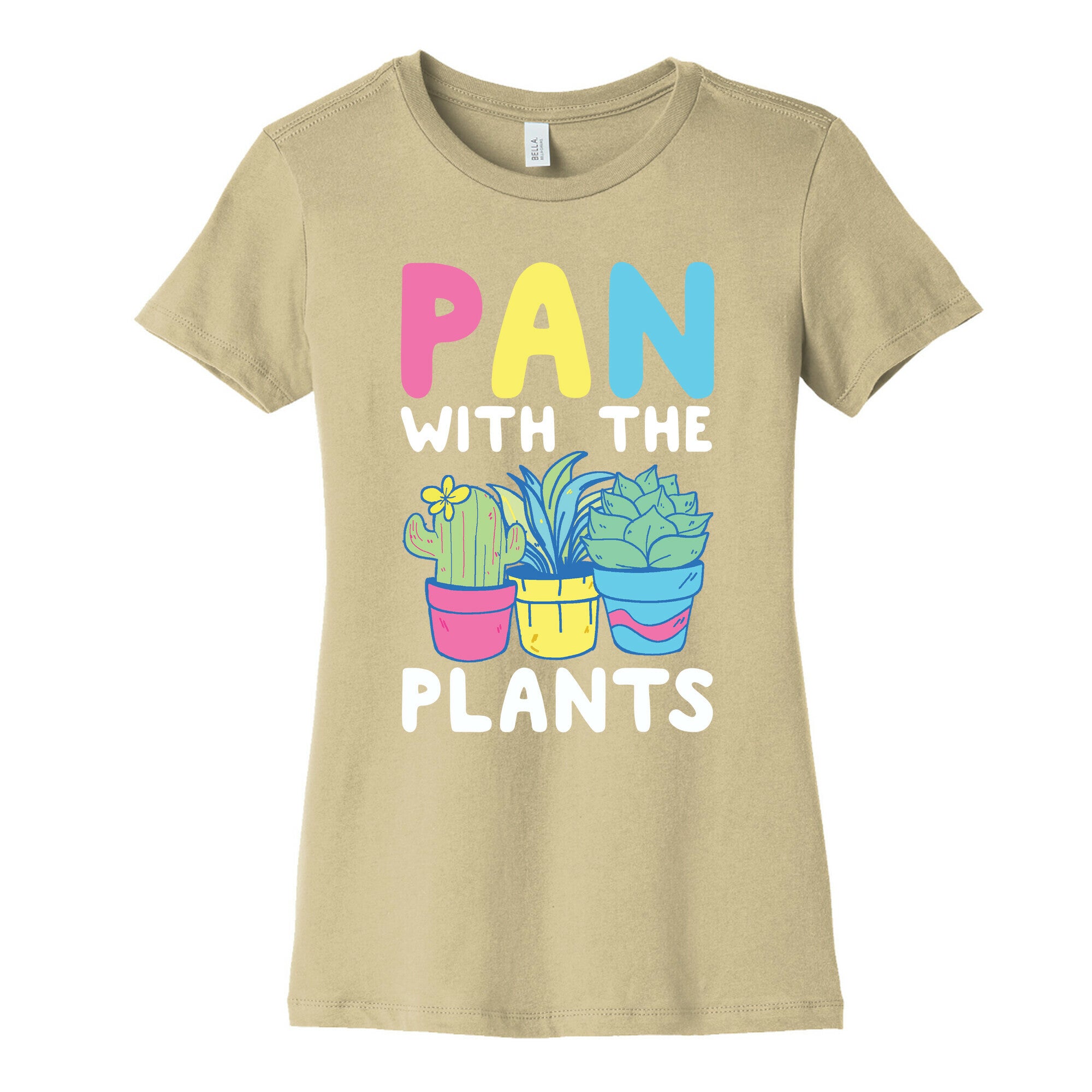 Pan with the Plants Women's Cotton Tee