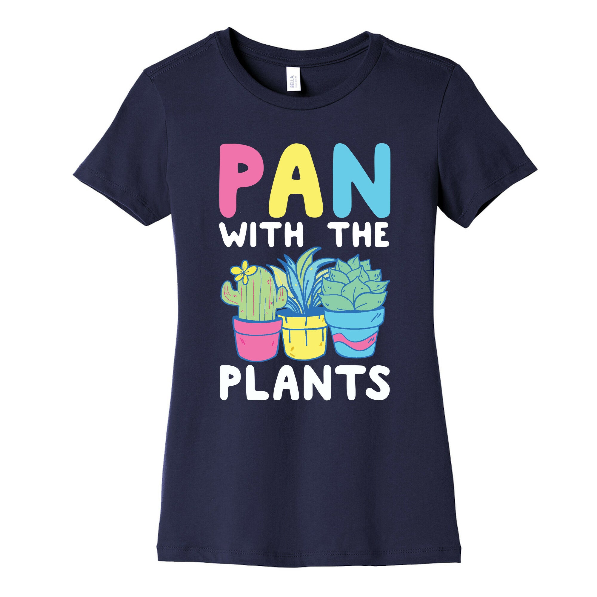 Pan with the Plants Women's Cotton Tee