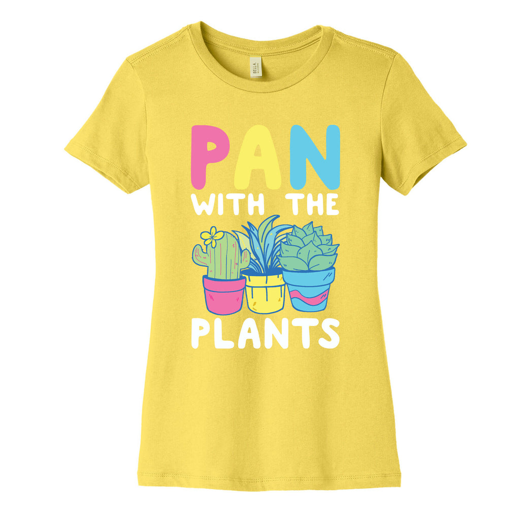 Pan with the Plants Women's Cotton Tee