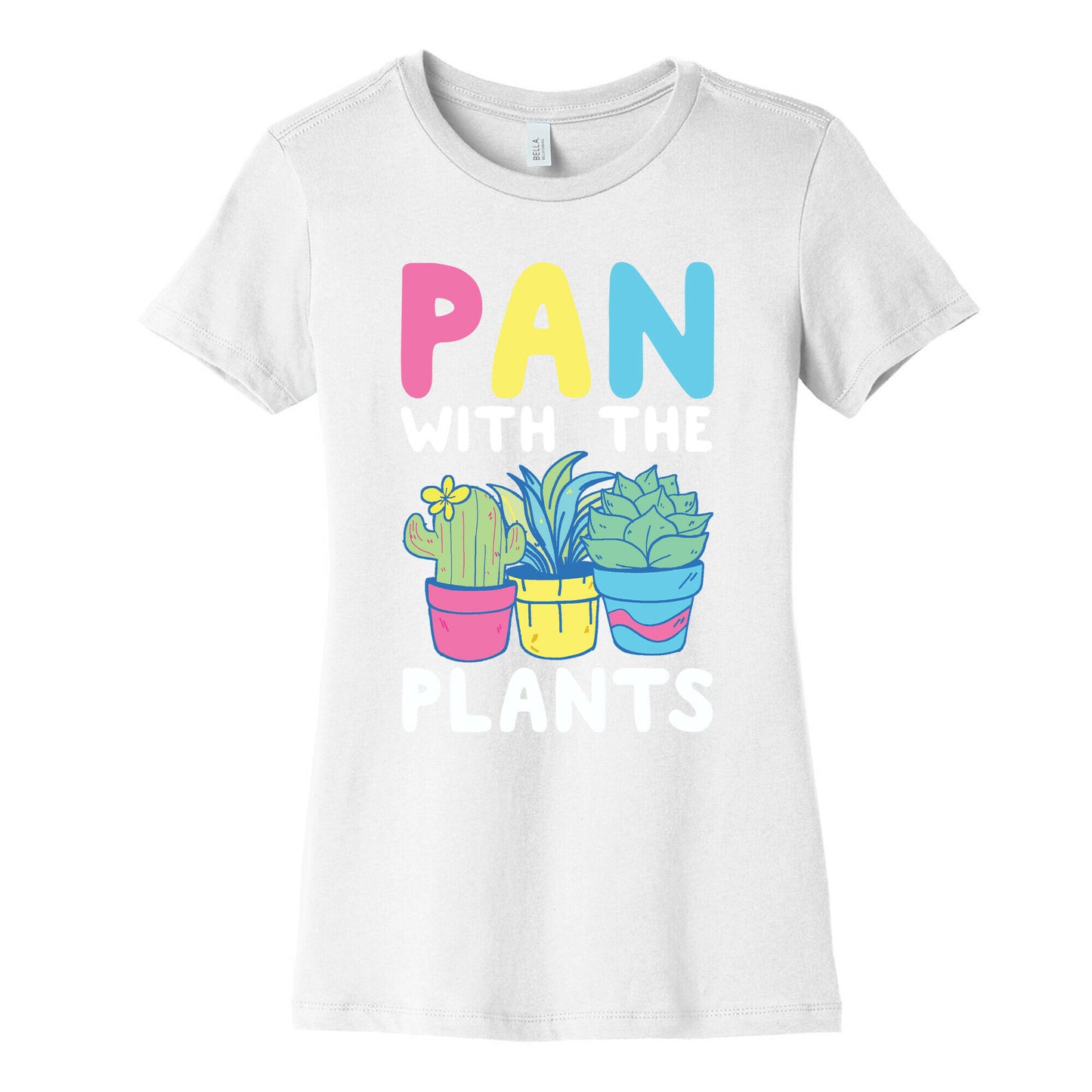 Pan with the Plants Women's Cotton Tee