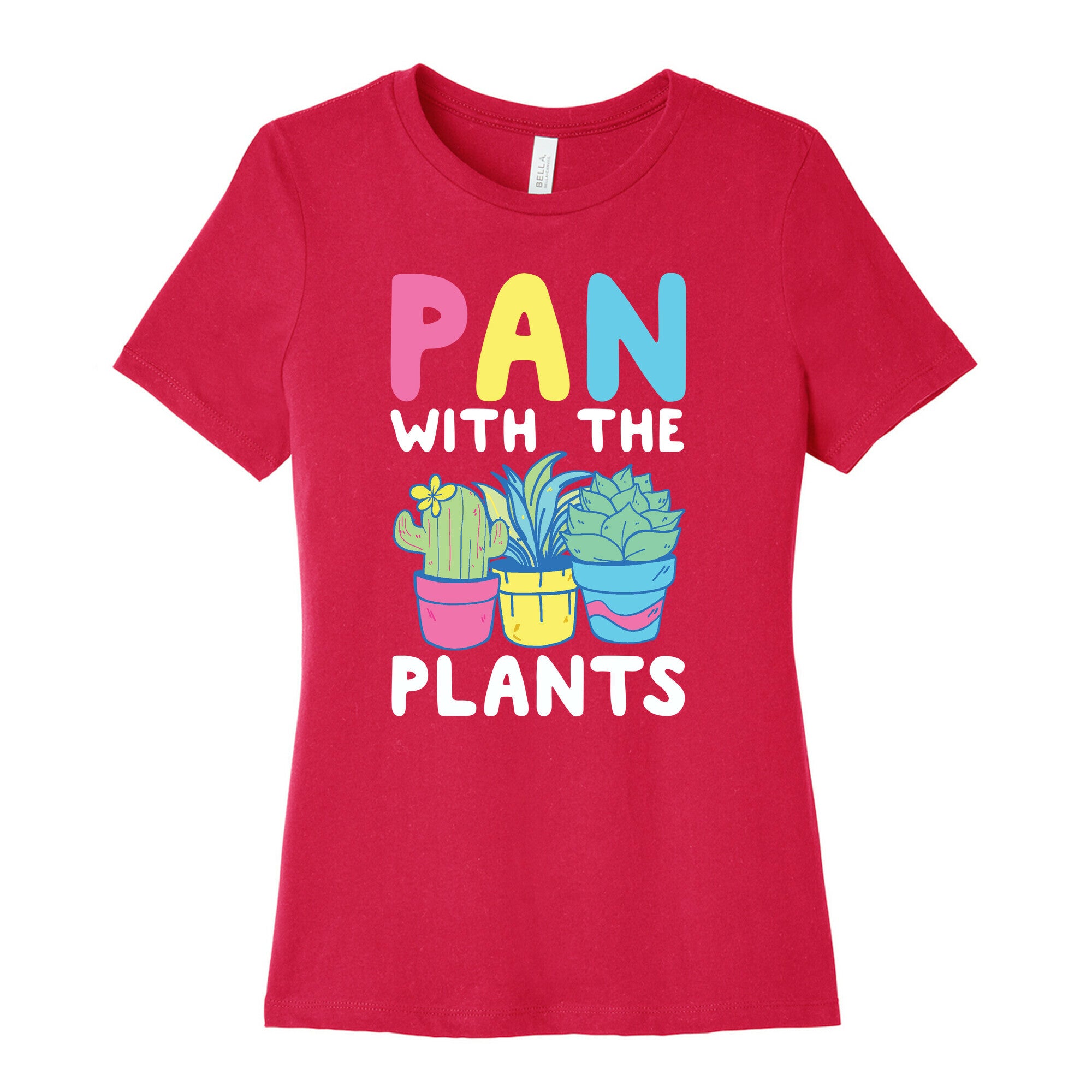 Pan with the Plants Women's Cotton Tee
