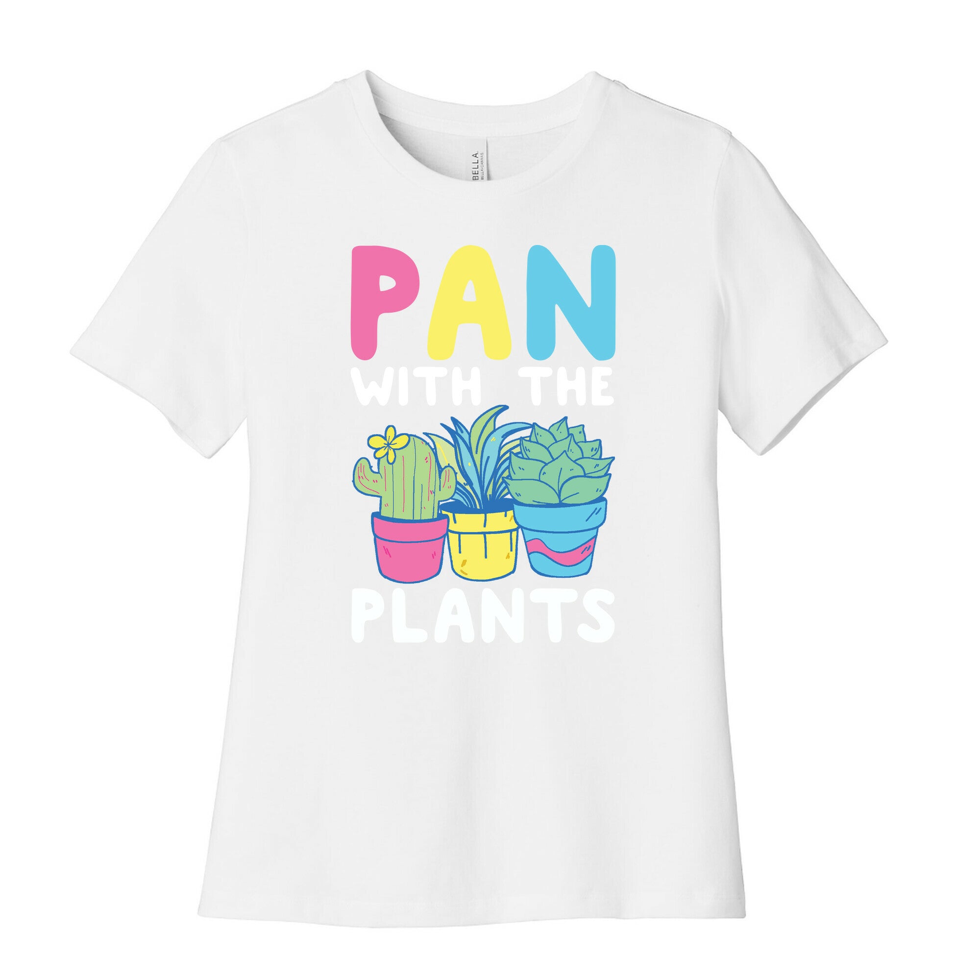 Pan with the Plants Women's Cotton Tee