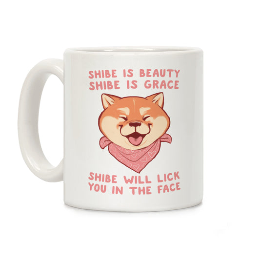 Shibe is Beauty, Shibe is Grace Coffee Mug