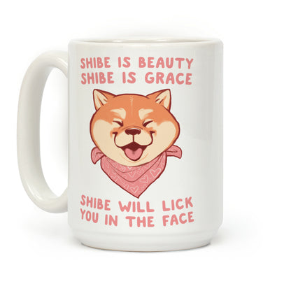 Shibe is Beauty, Shibe is Grace Coffee Mug