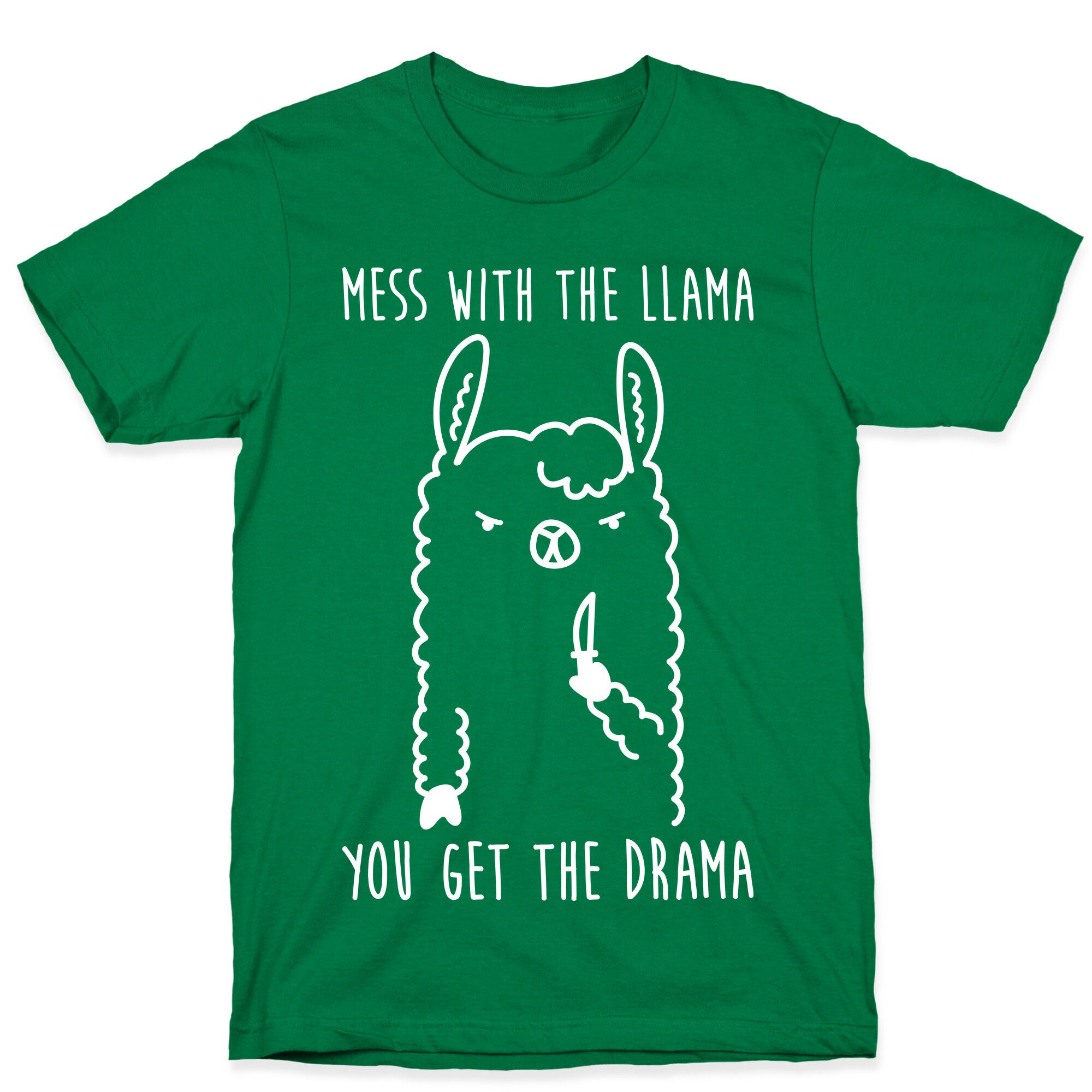 Mess With The Llama You Get The Drama T-Shirt