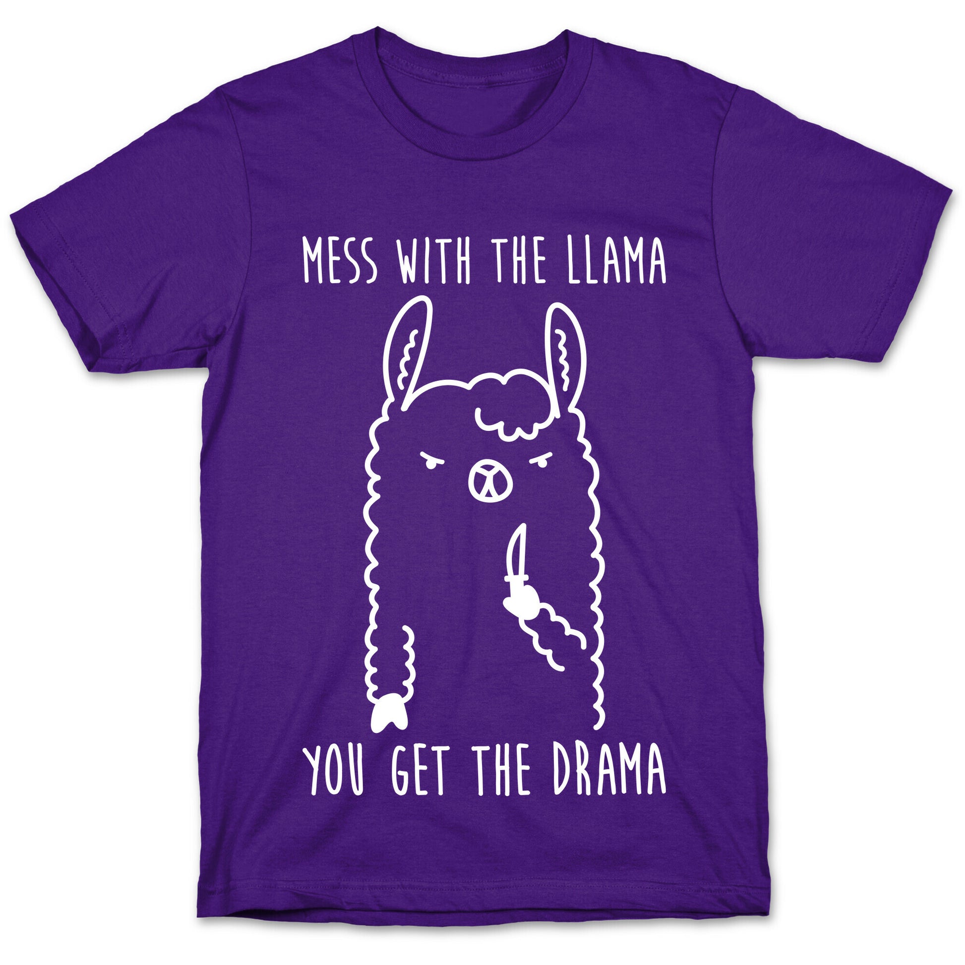 Mess With The Llama You Get The Drama T-Shirt