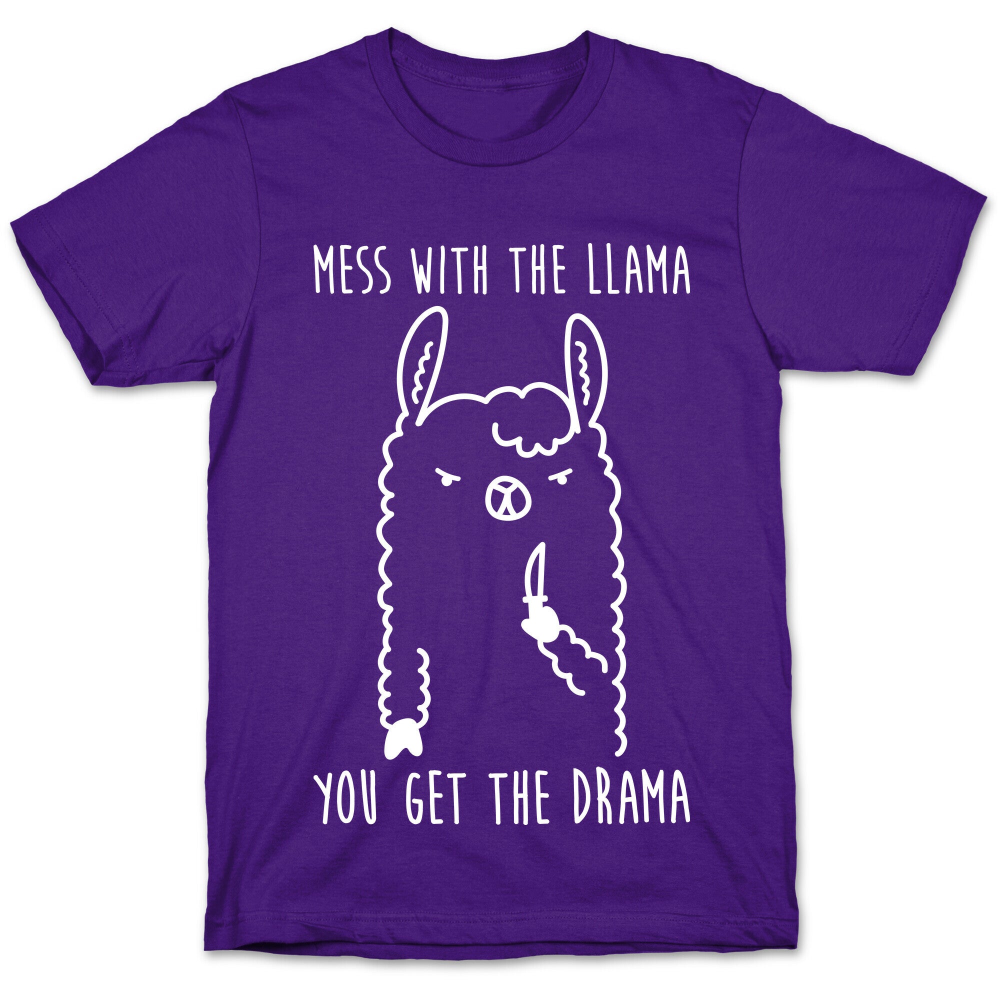 Mess With The Llama You Get The Drama T-Shirt