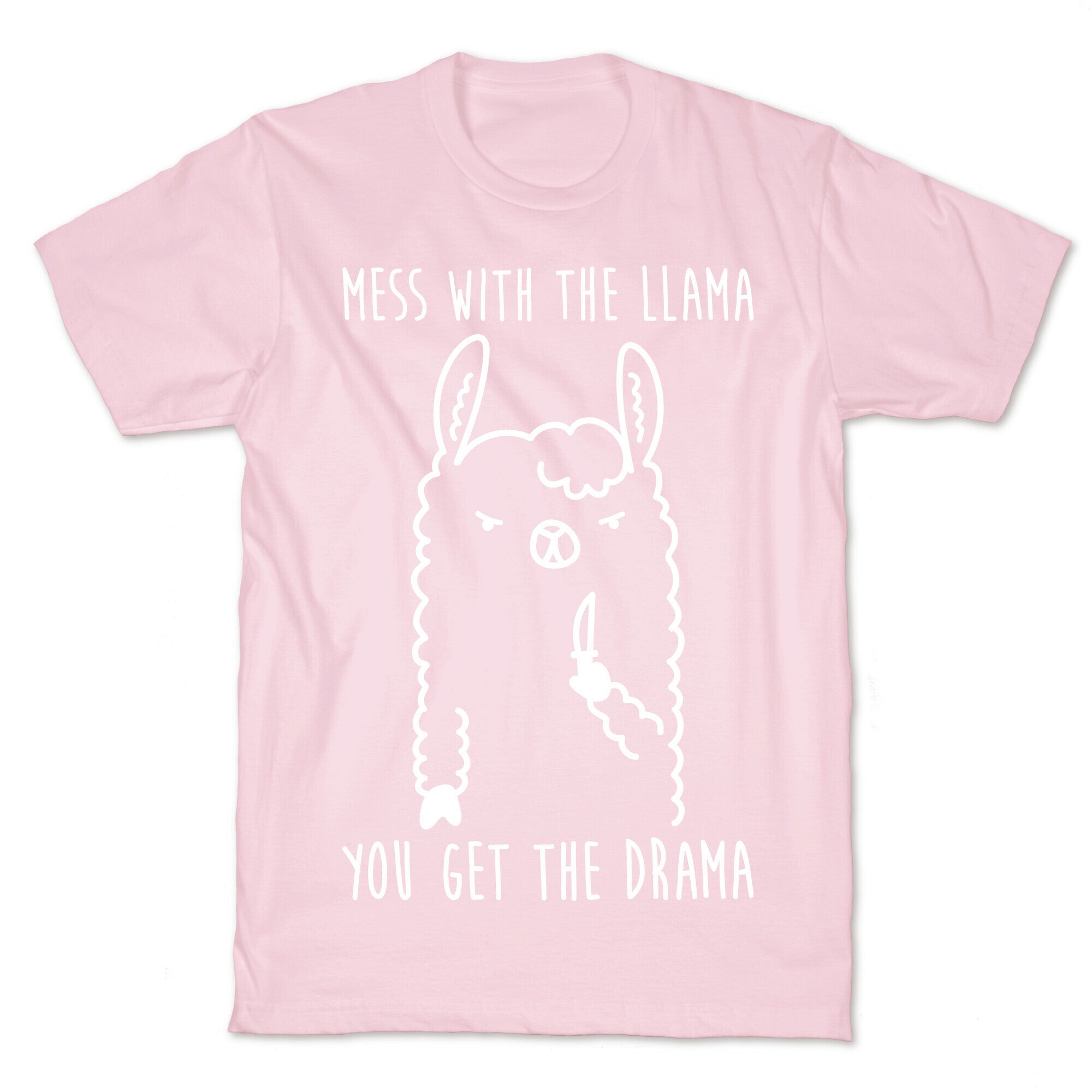 Mess With The Llama You Get The Drama T-Shirt