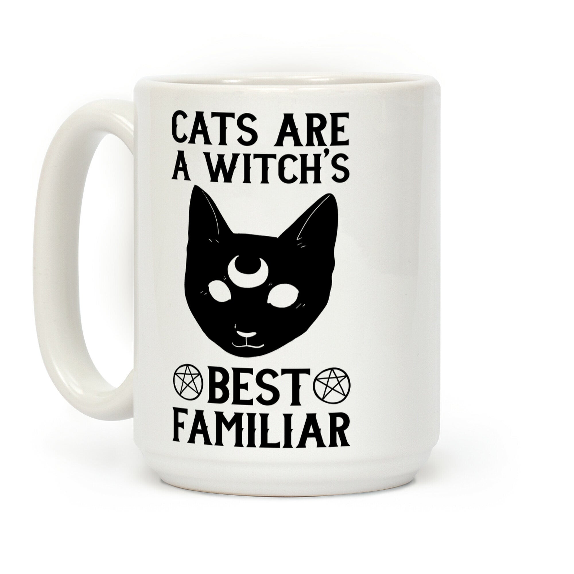 Cats are a Witch's Best Familiar Coffee Mug