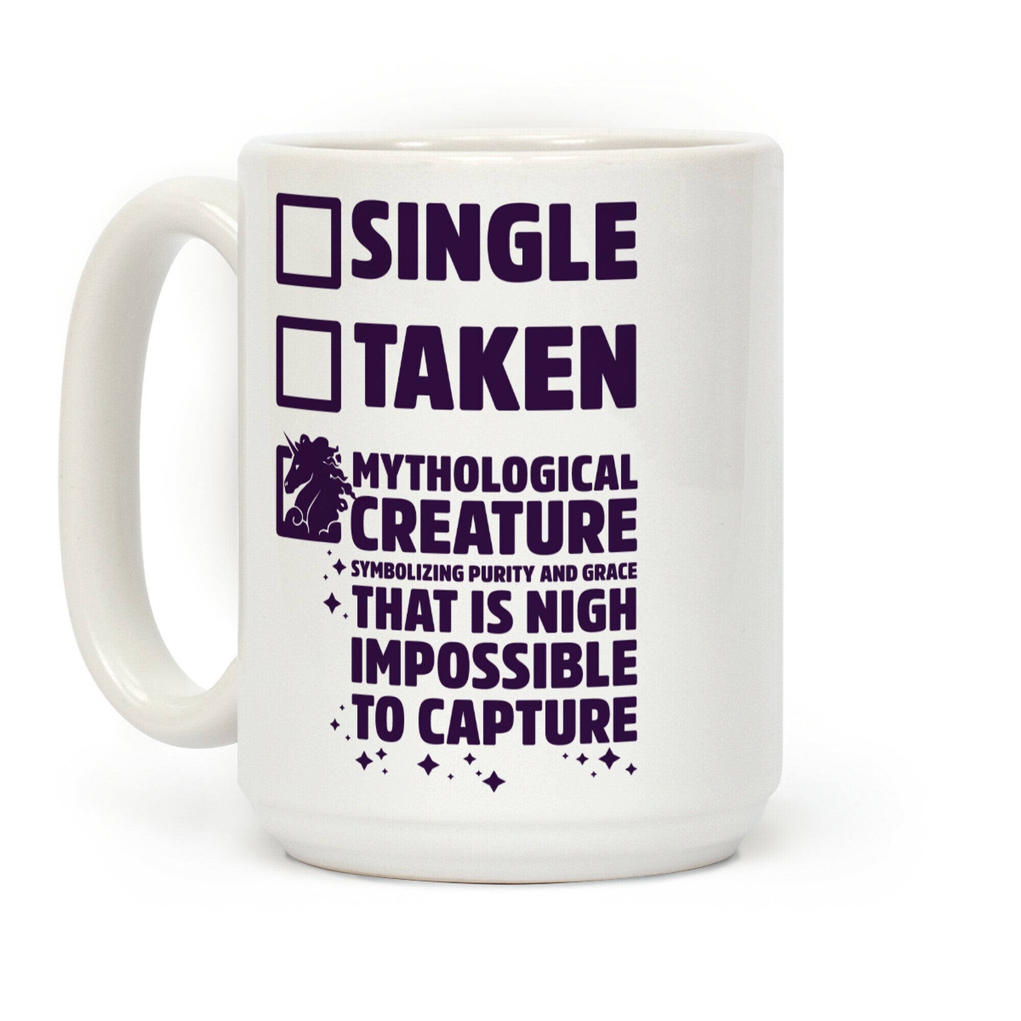Single Taken Mythological Creature Coffee Mug