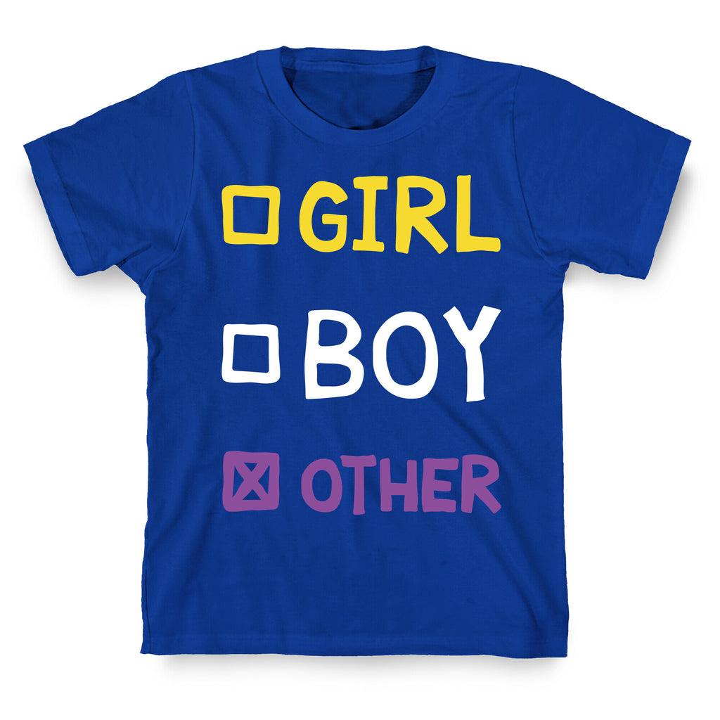 Non-Binary Gender Checklist T-Shirt
