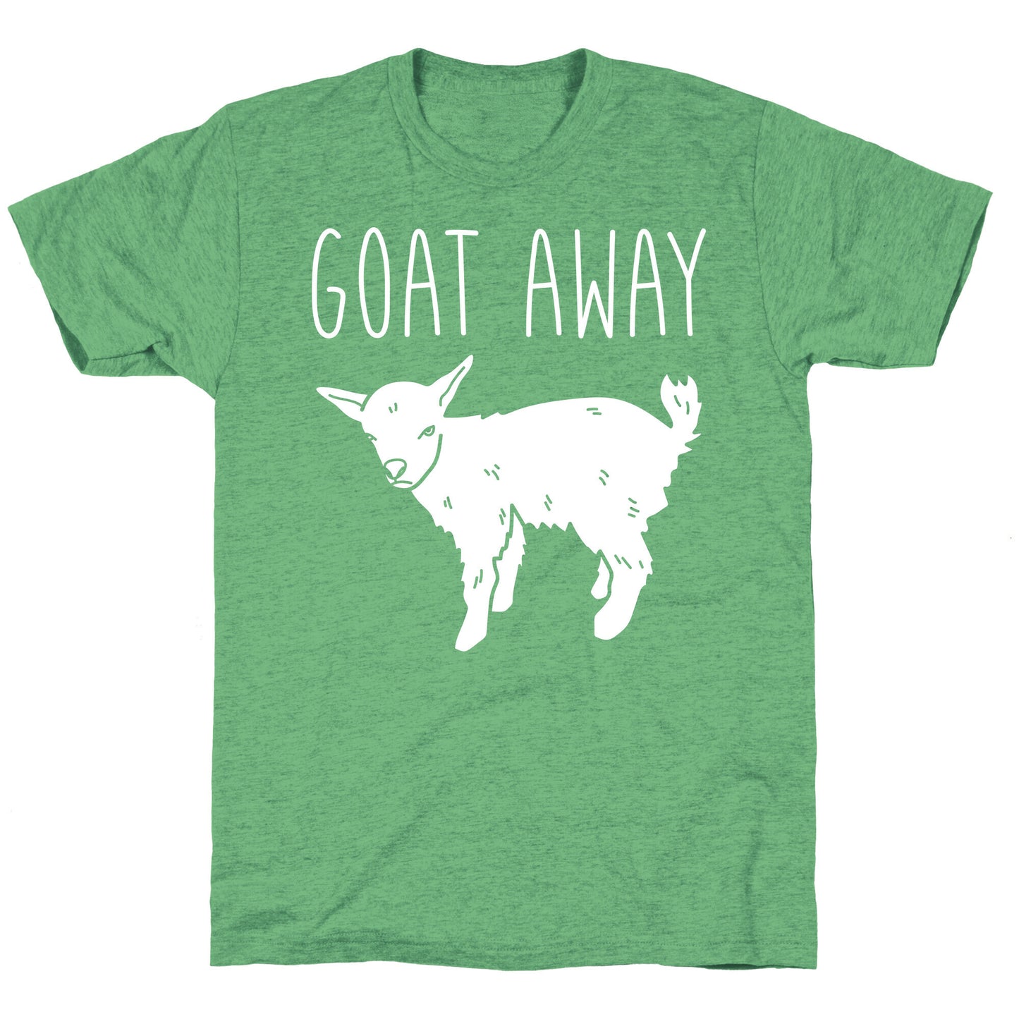 Goat Away Unisex Triblend Tee