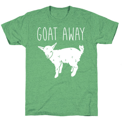 Goat Away Unisex Triblend Tee