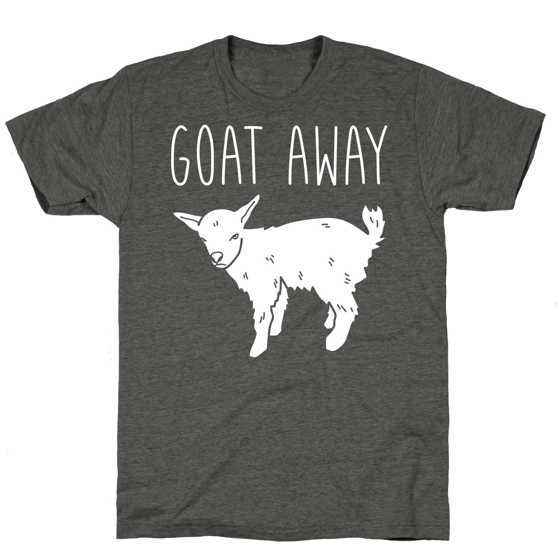 Goat Away Unisex Triblend Tee