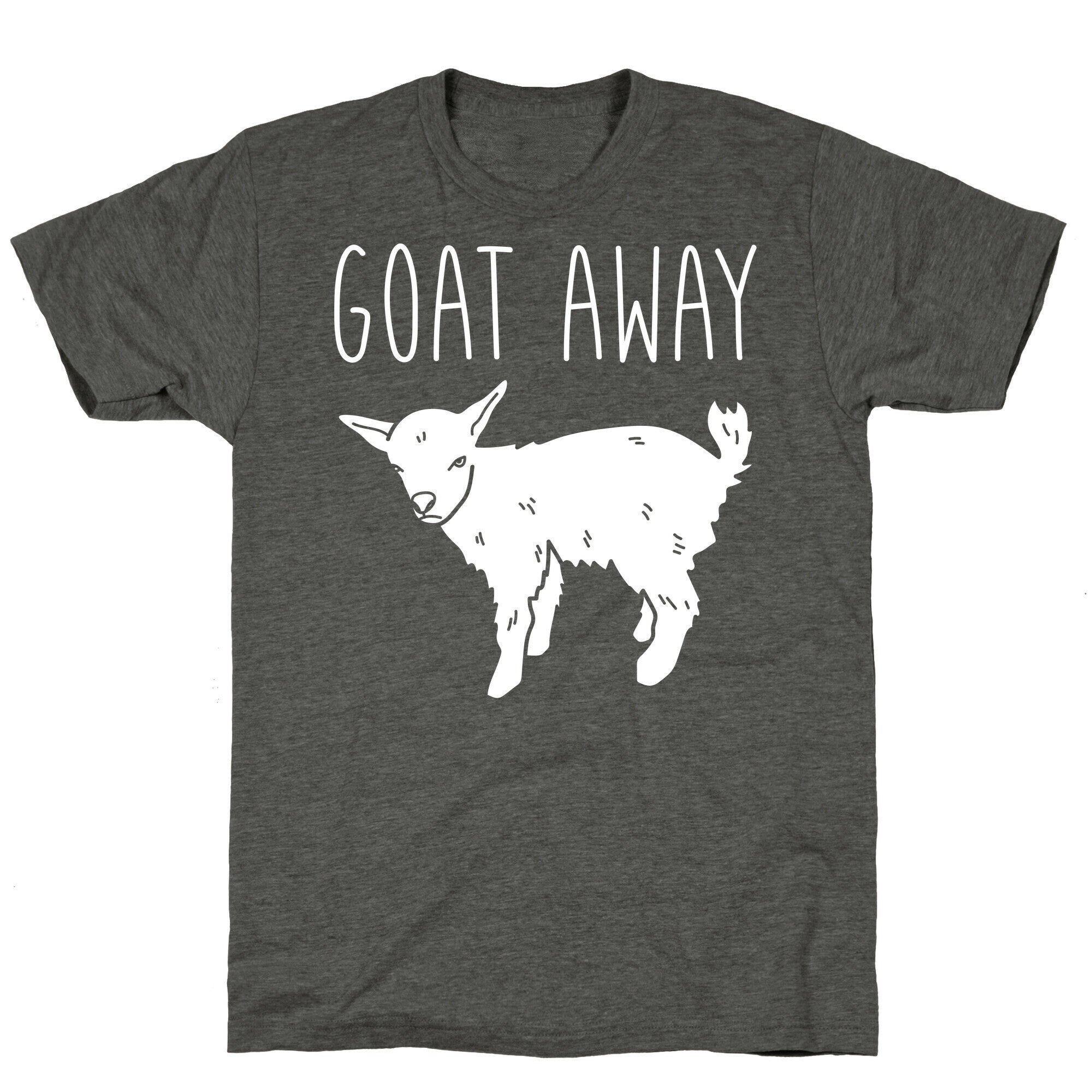 Goat Away Unisex Triblend Tee