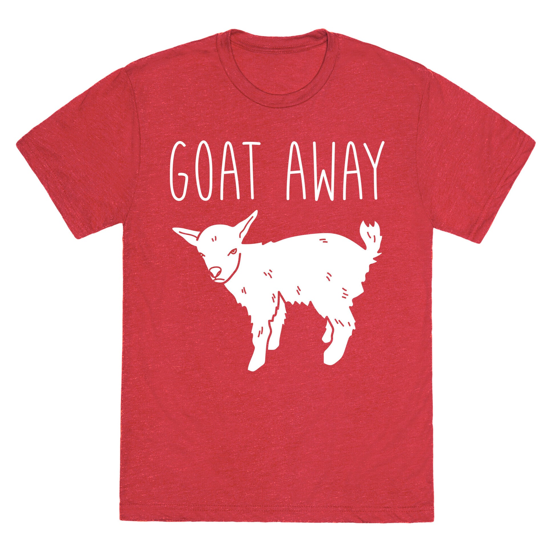 Goat Away Unisex Triblend Tee