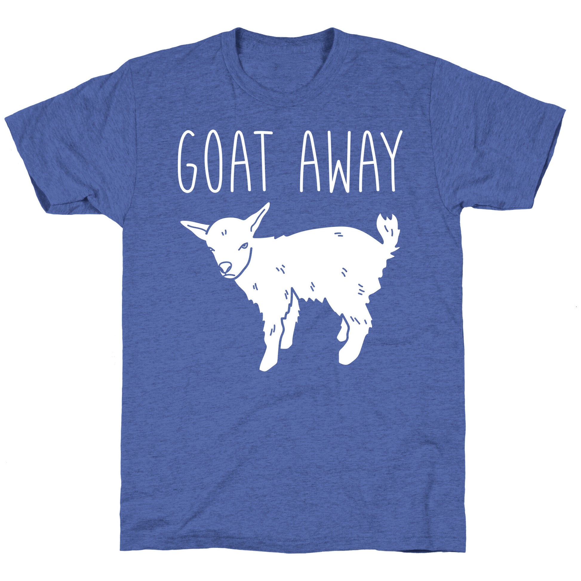 Goat Away Unisex Triblend Tee