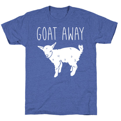 Goat Away Unisex Triblend Tee
