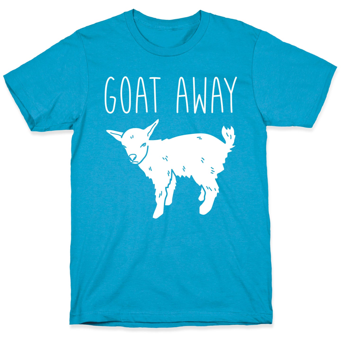 Goat Away Unisex Triblend Tee